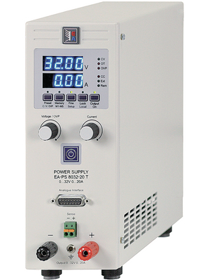 Elektro-Automatik - EA-PS 8016-20 T - Laboratory Power Supply 1 Ch. 0...16 VDC 20 A, Programmable, EA-PS 8016-20 T, Elektro-Automatik