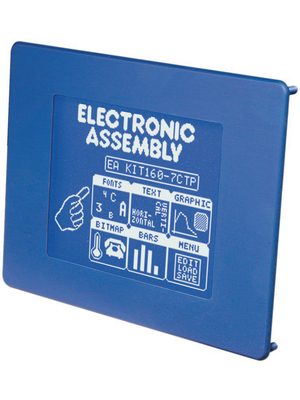 Electronic Assembly - EA KIT160-7LWTK - LCD, p-matrix display 160 x 128 Pixel, EA KIT160-7LWTK, Electronic Assembly