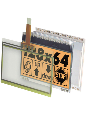 Electronic Assembly - EA TOUCH128-1 - Touch panel for DOGM128 Touch panel, EA TOUCH128-1, Electronic Assembly