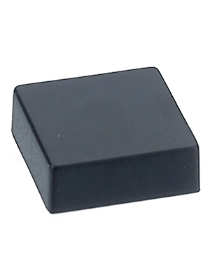 Eledis - 5AC5-2 - Cap 11.6 x 11.6 mm black, 5AC5-2, Eledis