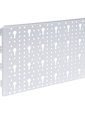 Element System - 11400-00004 - Perforated steel plate, white, 800x200 mm N/A, 11400-00004, Element System