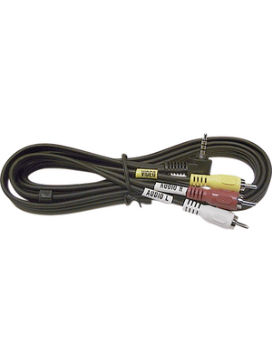 Wentronic - AVK 199-150 1.5M - Video cable 1.50 m black, AVK 199-150 1.5M, Wentronic