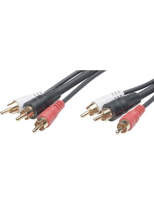  - AC158F-5M/BK-R - Composite cable 5.00 m black, AC158F-5M/BK-R