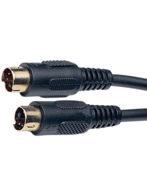  - AC242G-5M/BK-R - Video cable 5.00 m black, AC242G-5M/BK-R