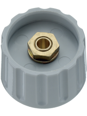 Elma - 020-5415 - Rotary knob 28 mm light grey without line, 020-5415, Elma