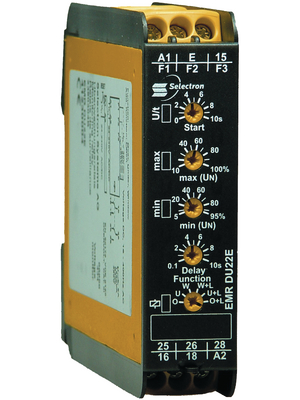 Selectron - EMR DU22E - Voltage monitoring relay, EMR DU22E, Selectron