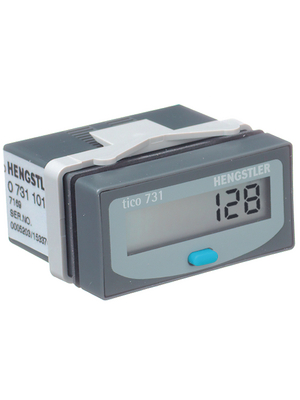 Hengstler - 0 731 101 - Summation counter 8-digit LCD 30 Hz / 7.5 kHz 5...30 VDC -, 0 731 101, Hengstler