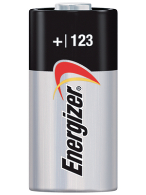 Energizer - EL123AP - Photo battery Lithium 3 V 1500 mAh, EL123AP, Energizer