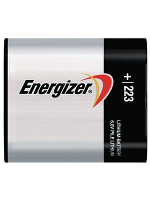 Energizer - EL223AP - Photo battery Lithium 6 V 1400 mAh, EL223AP, Energizer
