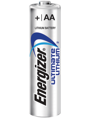 Energizer - EL91/B2 - Primary Lithium-Battery 1.5 V FR6/AA Pack of 2 pieces, EL91/B2, Energizer