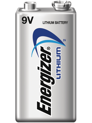 Energizer - LITHIUM 9V /B1 - Primary Lithium-Battery 9 V 6AM6/9V, LITHIUM 9V /B1, Energizer