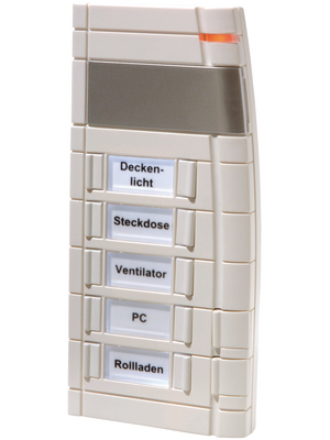 eQ-3 - HM-RC12-W - Radio remote control 12 buttons 868.3 MHz white 56 x 123 x 19 mm, HM-RC12-W, eQ-3