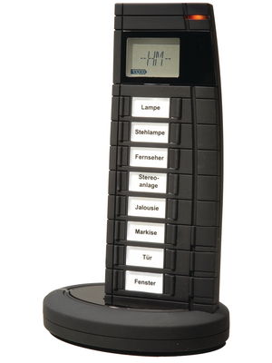 eQ-3 - HM-RC-19-B - Radio remote control 19 buttons 868.3 MHz black 63 x 167 x 19 mm, HM-RC-19-B, eQ-3