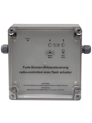 eQ-3 - HM-SEC-SFA-SM - HomeMatic sirens control 868.3 MHz 160 x 160 x 90 mm, HM-SEC-SFA-SM, eQ-3