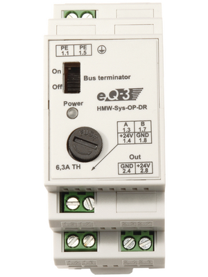 eQ-3 - HMW-SYS-OP-DR - RS485 overvoltage protection 35 x 87 x 64 mm, HMW-SYS-OP-DR, eQ-3