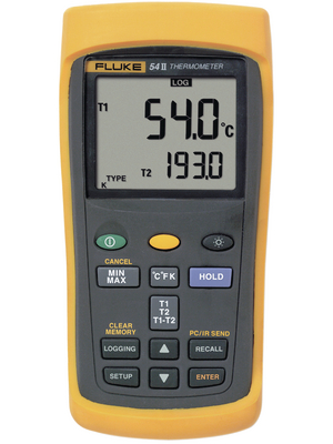Fluke - FLUKE 54-2 B +CAL - Thermometer 2x -250...+1767 C, FLUKE 54-2 B +CAL, Fluke