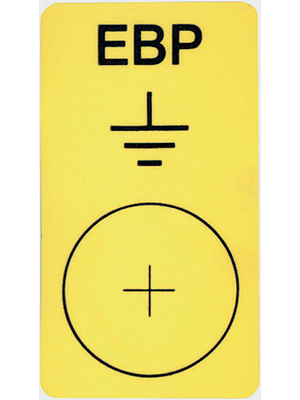Neldikett - EBP JORDPUNKT - ESD stickers, 25x45mm, EBP JORDPUNKT, Neldikett