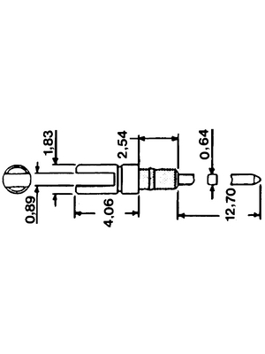 E-tec - PIN-038-55 - DIL socket 1 PU=Pack of 100 pieces, PIN-038-55, E-tec