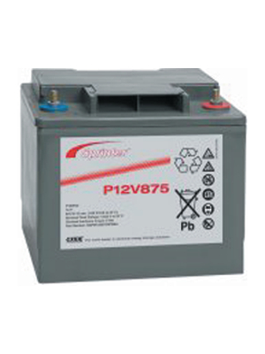 Exide - P12V600 - Lead-acid battery 12 V 24 Ah, P12V600, Exide