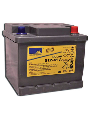 Exide - S12/6,6 S - Lead-acid battery 12 V 6.6 Ah, S12/6,6 S, Exide