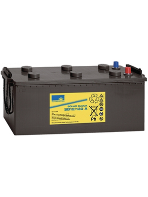 Exide - SB12/130 A - Lead-acid battery 12 V 130 Ah, SB12/130 A, Exide