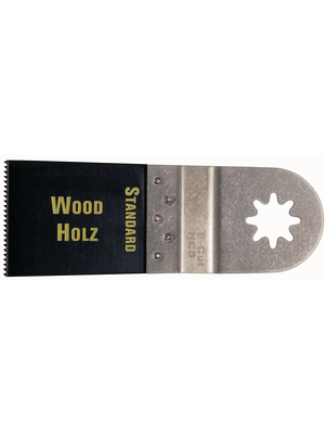 Fein - 63502133017 - Standard E cut saw blade, narrow (35 mm), saws wood up to 50 mm, plasterboard and soft plastics Easy to plunge into the material at any point, 63502133017, Fein