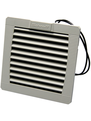 Pentair Schroff - 60715-143 - Air filtered fan 145 x 145 x 75 mm 61 m3/h 230 VAC 19 W, 60715-143, Pentair Schroff