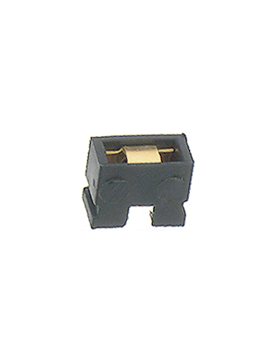 Fischer Elektronik - CAB6/05G 0 - Jumper 2.5 mm / 2.54 mm black, CAB6/05G 0, Fischer Elektronik