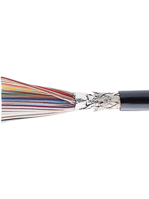 Amphenol - 169-2832-020 - Round flat cable shielded 20x0.09 mm2, 169-2832-020, Amphenol