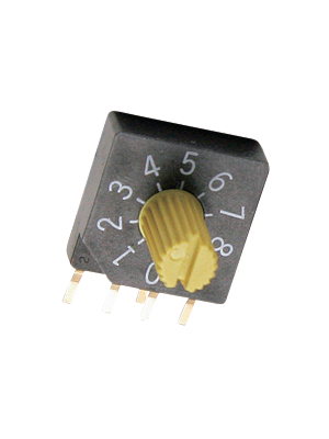 Copal Electronics - SC-2111W - PCB coding switch BCD 4+1, SC-2111W, Copal Electronics