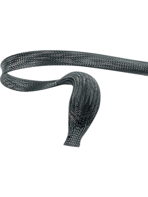 Elexa - GTRPE-05B - Braided cable sleeving 5...10 mm black, GTRPE-05B, Elexa