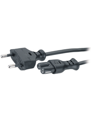 Feller AT - 6900-152.60 - 2-pin device cable Euro Male IEC-320-C7 1.80 m, 6900-152.60, Feller AT