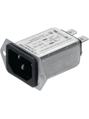 Schurter - 5120.0306.0 - Power inlet with filter 10 A 250 VAC, 5120.0306.0, Schurter