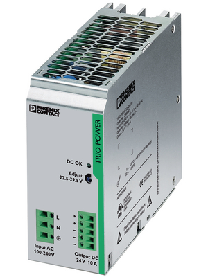 Phoenix Contact - TRIO-PS/1AC/24DC/10 - Switched-mode power supply / 10 A, TRIO-PS/1AC/24DC/10, Phoenix Contact