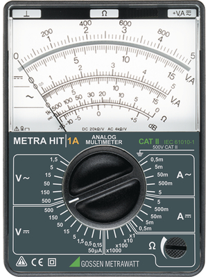 Gossen Metrawatt - METRAHIT 1A - Multimeter analogue 500 V 5 A, METRAHIT 1A, Gossen Metrawatt