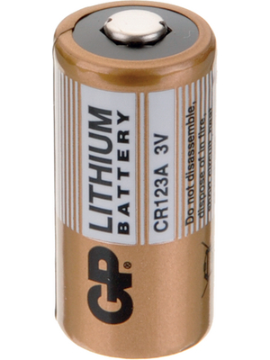 GP Batteries - GP CR 123A-U1 / 123A - Photo battery Lithium 3 V, GP CR 123A-U1 / 123A, GP Batteries