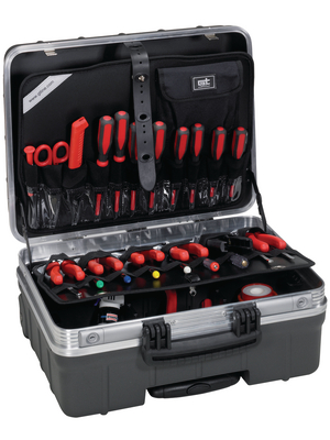 GT Line - ATOMIK WH PTS - Tool case PP with pouches 465 x 352 x 255 mm 5.5 kg Polypropylene, ATOMIK WH PTS, GT Line