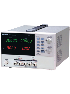 GW Instek - GPD-2303S (S) (CE) - Laboratory Power Supply 2 Ch. 0...30 VDC 3 A / 0...30 VDC 3 A, Programmable, GPD-2303S (S) (CE), GW Instek