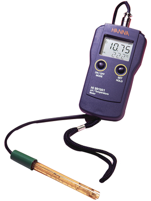 Hanna - HI991001 - PH/temperature measuring device -2...16 pH 0.01 pH 0.1 , HI991001, Hanna