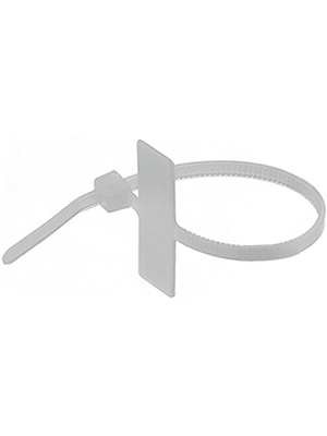 HellermannTyton - IT 18 R - Cable ties with marking tags 8 x 25 mm - 111-81821, IT 18 R, HellermannTyton