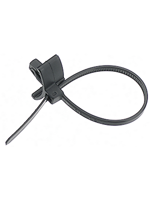 HellermannTyton - T 18 RSF - Cable tie black 100 mm x 2.5 mm, 111-85560, T 18 RSF, HellermannTyton