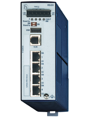 Belden Hirschmann - RS20-0400T1T1SDAE - Industrial Ethernet Switch 4x 10/100 RJ45, RS20-0400T1T1SDAE, Belden Hirschmann