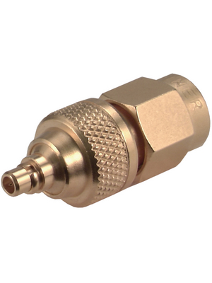 Huber+Suhner - 32_MMCX-SMA-50-1/111_OE - Adapter MMCX male/SMA male 50 Ohm, 32_MMCX-SMA-50-1/111_OE, Huber+Suhner