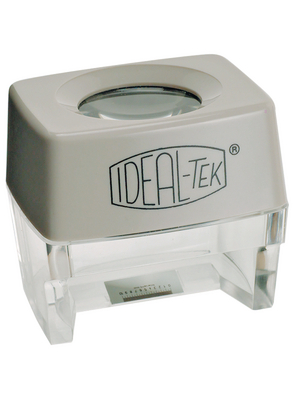 Ideal Tek - 818.01 - Standing magnifier with scale 8x 24 mm, 818.01, Ideal Tek