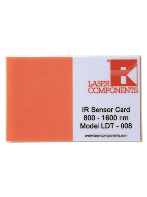 Laser Components - LDT-008TL - IR Conversion Card, LDT-008TL, Laser Components