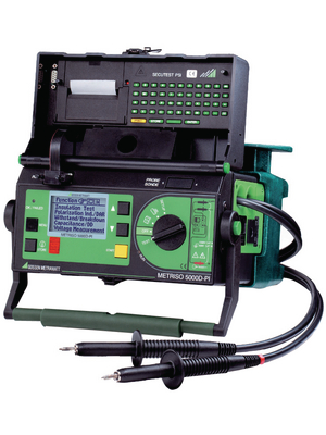 Gossen Metrawatt - METRISO 5000D-PI - Insulation tester 1 TOhm 100 VDC / 250 VDC / 500 VDC / 1000 VDC / 1500 VDC / 2000 VDC / 2500 VDC / 5000 VDC 1000 VAC, METRISO 5000D-PI, Gossen Metrawatt