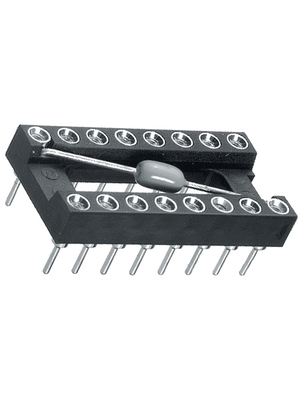 Preci-Dip - 110-83-640-41-801 - IC socket with capacitor, DIL 40, 110-83-640-41-801, Preci-Dip