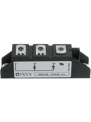 Ixys - MDD95-12N1B - Diode module TO-240AA 1200 V  2x  120 A  @ Tc=105 C, MDD95-12N1B, Ixys