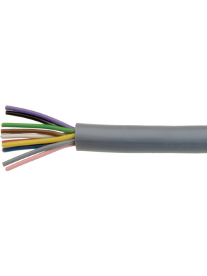 Kabeltronik - LIYY 3 X 0.5 MM2 - Control cable 3 x 0.50 mm2 unshielded Bare copper stranded wire grey, LIYY 3 X 0.5 MM2, Kabeltronik