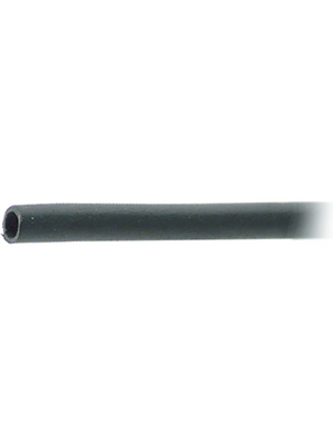 TE Connectivity - 5052942064 - Heat-shrink tubing black 2.4 mmx1.2 mmx1.2 m, 5052942064, TE Connectivity